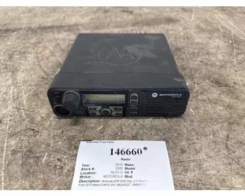 MOTOROLA XPR 4550 Radio