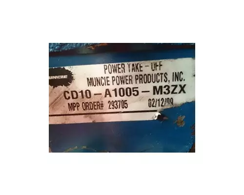 MUNCIE CD10-A1005-M3ZX PTO