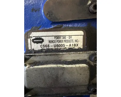 MUNCIE CS6S-U6005-A1BX PTO