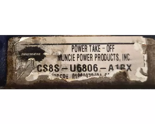 MUNCIE CS8S-U6806-A1BX PTO