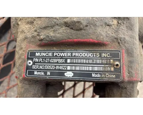 MUNCIE PL12-3 SERIES PTO PUMP