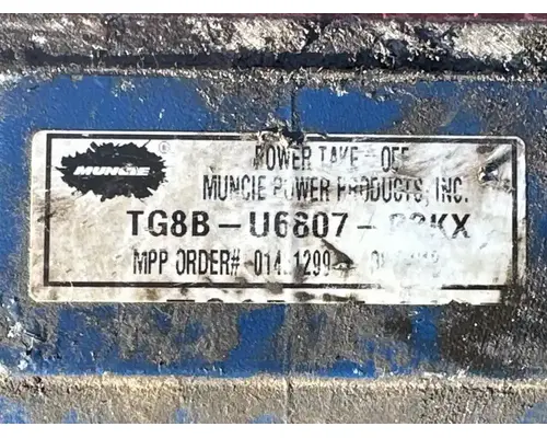 MUNCIE TG8B-U6807-P3KX PTO
