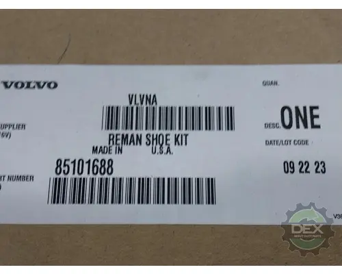 Brake Shoes MACK  Dex Heavy Duty Parts, LLC  