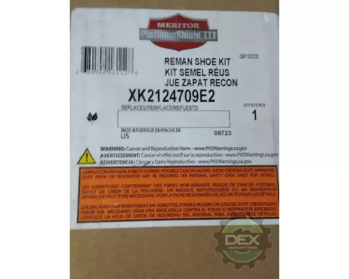 Brake Shoes MACK  Dex Heavy Duty Parts, LLC  