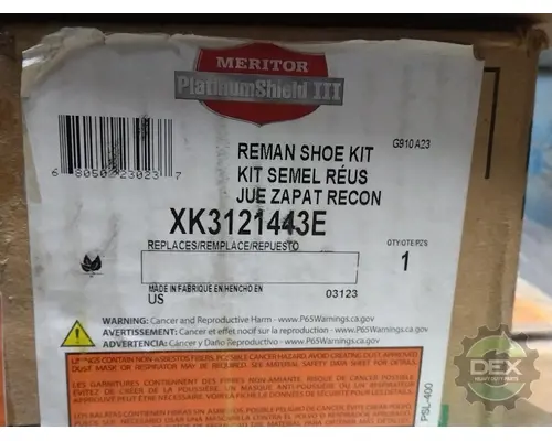 Brake Shoes MACK  Dex Heavy Duty Parts, LLC  