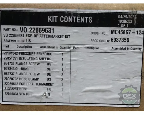 Engine Wiring Harness MACK  Dex Heavy Duty Parts, LLC  