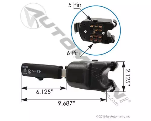 Front Lamp (Turn Signal) MACK  Frontier Truck Parts