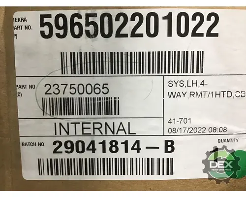 Mirror (Side View) MACK  Dex Heavy Duty Parts, LLC  