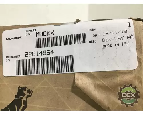 Radio MACK  Dex Heavy Duty Parts, LLC  