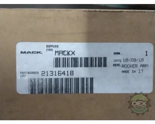 Rocker Arm MACK  Dex Heavy Duty Parts, LLC  