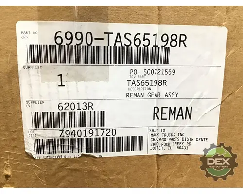 Steering Gear / Rack MACK  Dex Heavy Duty Parts, LLC  