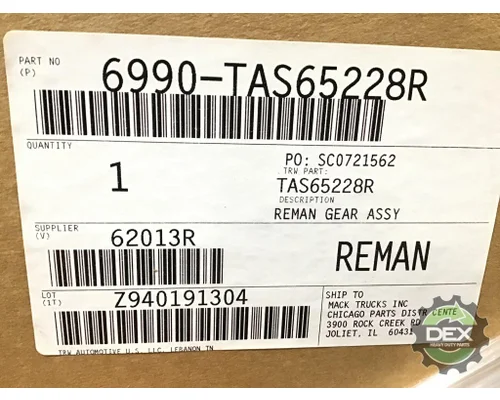 Steering Gear / Rack MACK  Dex Heavy Duty Parts, LLC  