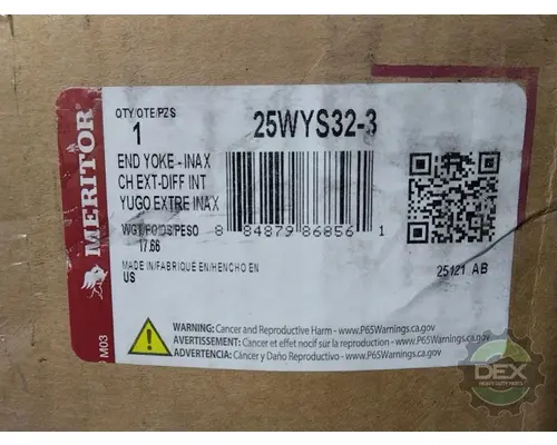 Universal Slip Yoke MACK  Dex Heavy Duty Parts, LLC  