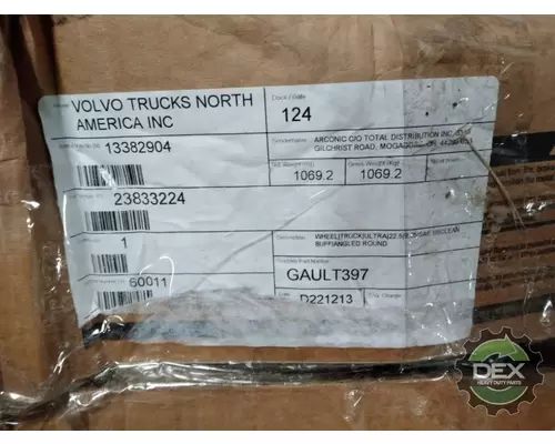 Wheel MACK  Dex Heavy Duty Parts, LLC  