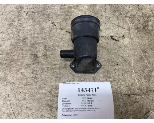 Engine Parts, Misc. MACK 191GC433 West Side Truck Parts