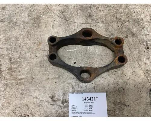 Brackets, Misc. MACK 20388668 West Side Truck Parts