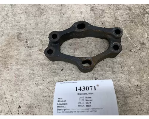Brackets, Misc. MACK 20932463 West Side Truck Parts
