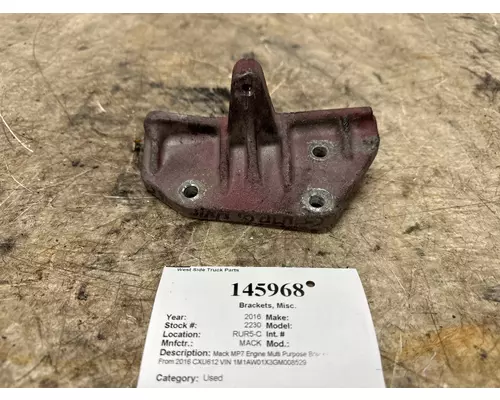 Brackets, Misc. MACK 21017923 West Side Truck Parts