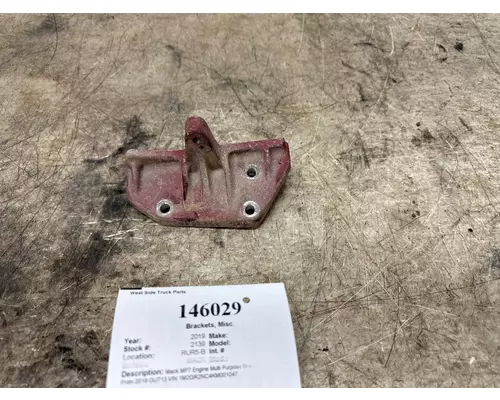 Brackets, Misc. MACK 21017923 West Side Truck Parts