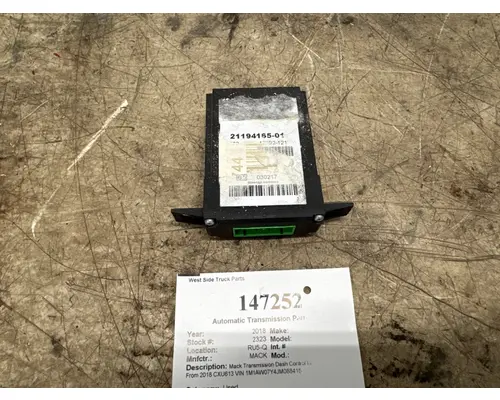 Automatic Transmission Parts, Misc. MACK 21194165-01 West Side Truck Parts