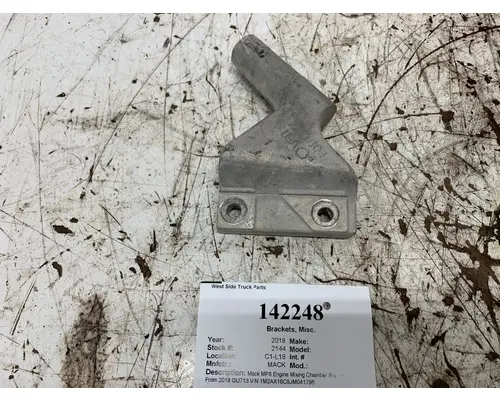 Brackets, Misc. MACK 21337104 West Side Truck Parts