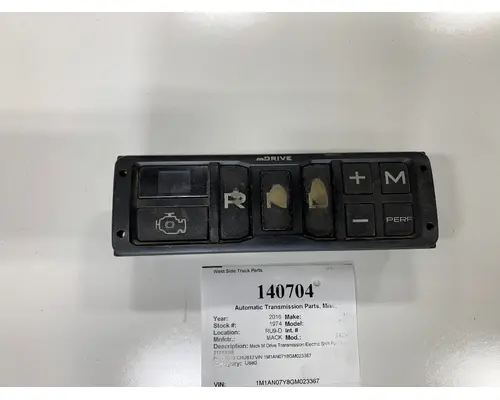 Automatic Transmission Parts, Misc. MACK 21733038 West Side Truck Parts
