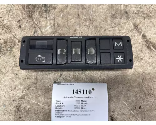 Automatic Transmission Parts, Misc. MACK 21733040 West Side Truck Parts