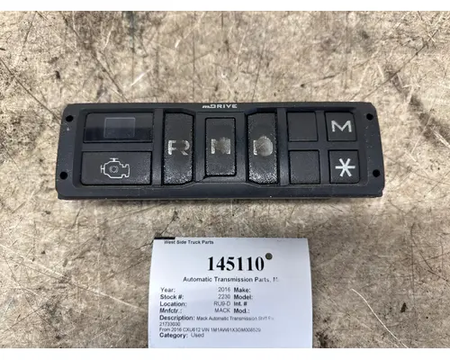 Automatic Transmission Parts, Misc. MACK 21733040 West Side Truck Parts