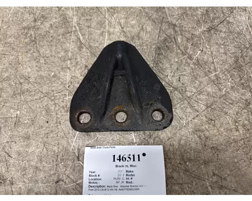Brackets, Misc. MACK 24427052 West Side Truck Parts