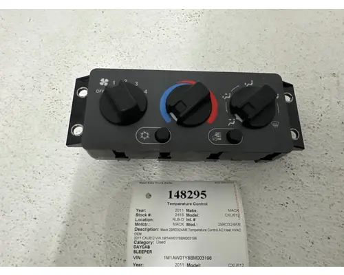 Temperature Control MACK 29RD324AM West Side Truck Parts