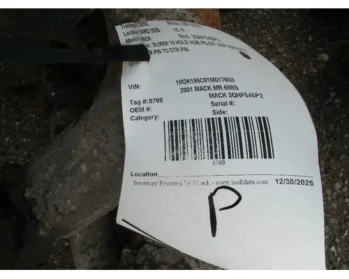 Axle Beam (Front) MACK 3QHF545P2 Big 3 Truck Parts, LLC