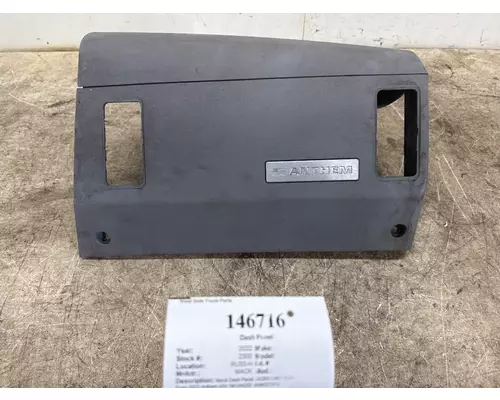 Dash Panel MACK 53QR513M West Side Truck Parts