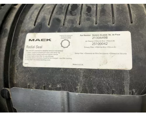 Mack AN (ANTHEM) Air Cleaner