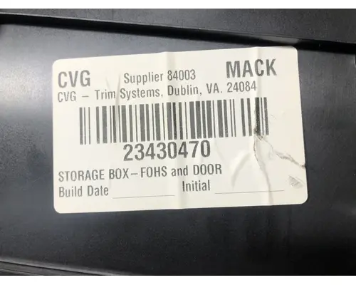 Mack AN (ANTHEM) Body, Misc. Parts