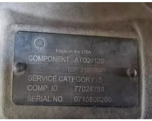 Mack ATO2612D Transmission Assembly