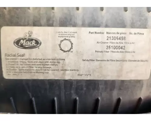 Mack Anthem Air Cleaner