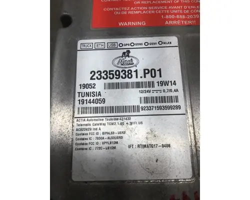Electronic Parts, Misc. MACK ANTHEM LKQ Heavy Truck - Goodys