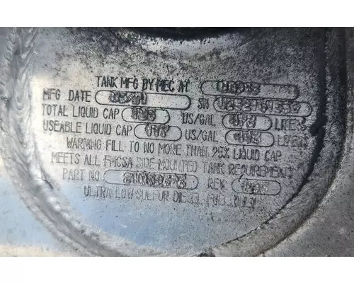 Mack Anthem Fuel Tank
