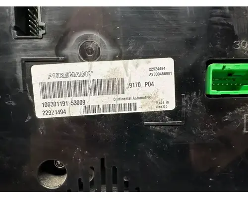 Mack Anthem Instrument Cluster