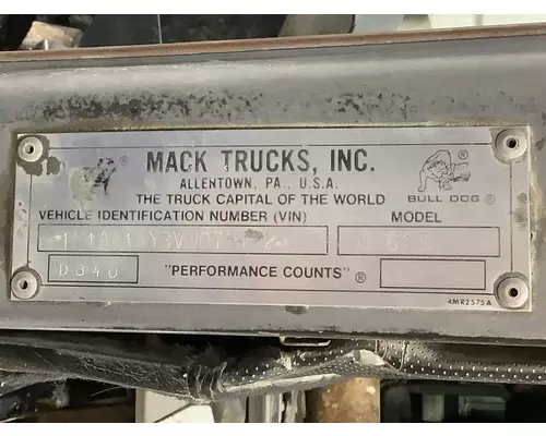 Mack CH Cab Assembly