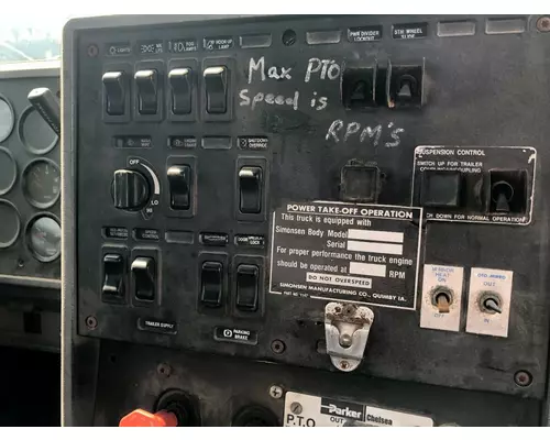 Mack CH Dash Panel