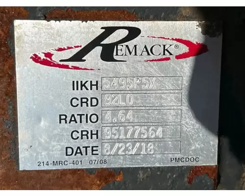 Mack CRDPC92 Rears (Front)