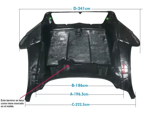 Mack CT713 Hood