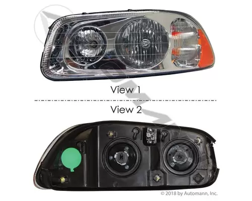 Mack CV (GRANITE) Headlamp Assembly