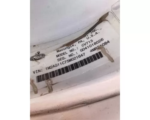 Mack CV713 Granite Miscellaneous Parts