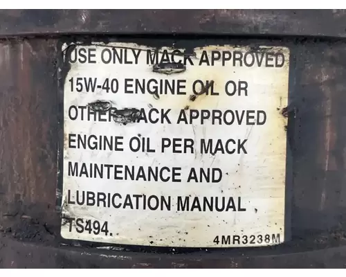 Mack CV713 Granite Steering or Suspension Parts, Misc.