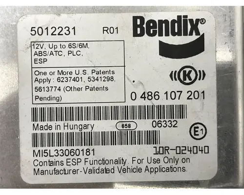 Mack CXN Brake Control Module (ABS)