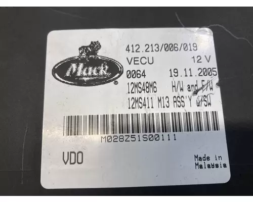 Mack CXN Electrical Misc. Parts