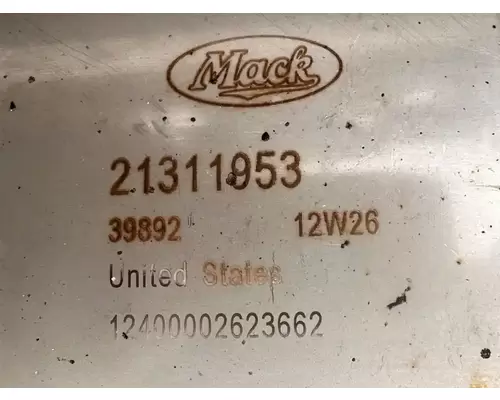 Mack CXU612 DPF (Diesel Particulate Filter)