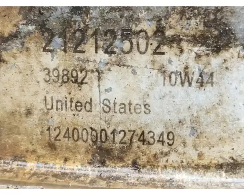 Mack CXU612 DPF (Diesel Particulate Filter)